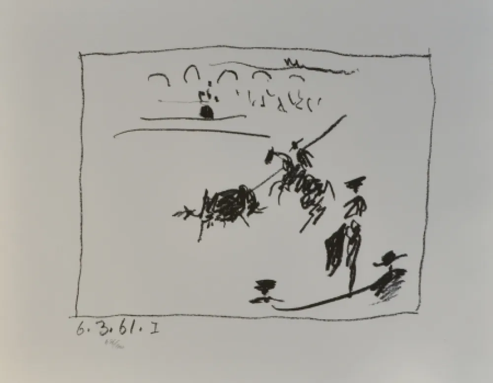 Lithographie Picasso - La Pique