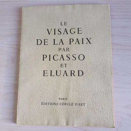 Illustriertes Buch Picasso - La Visage de la Paix 1951