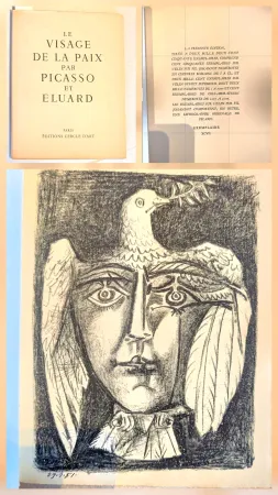 Lithographie Picasso - La Visage de la Paix 1951 Deluxe 
