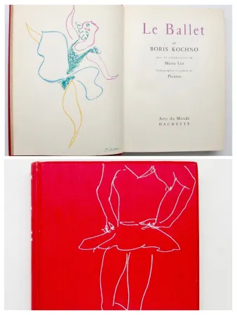 Lithographie Picasso - Le Ballet- Danseuse/ Ballerina 