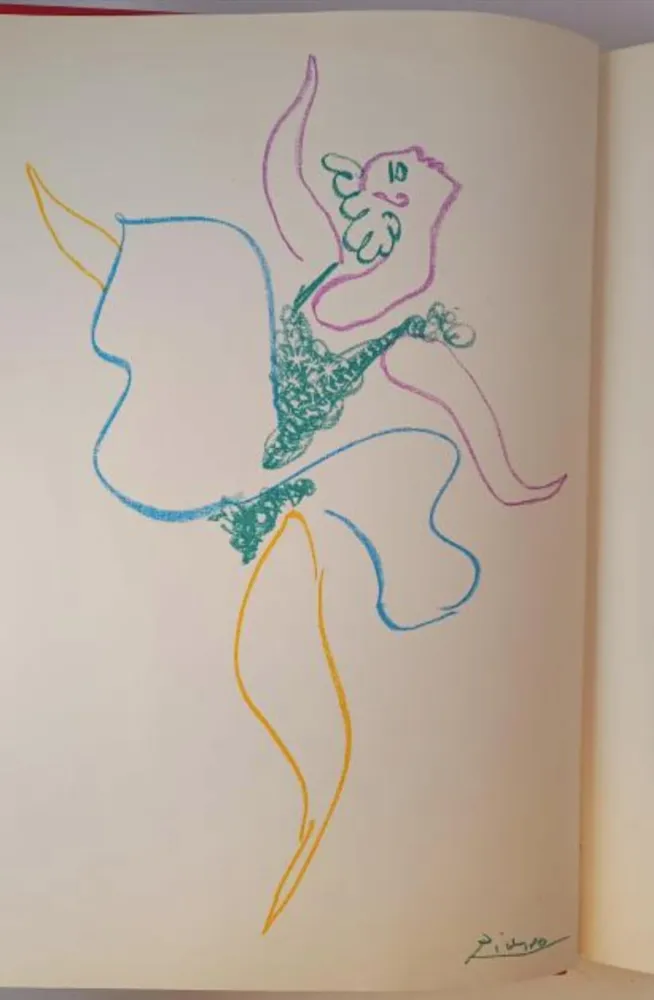 Lithographie Picasso - Le Danseuse 1954 / Le Ballet/Ballerina 