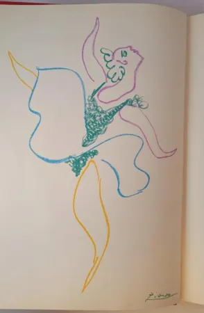 Lithographie Picasso - Le Danseuse 1954 / Le Ballet/Ballerina 