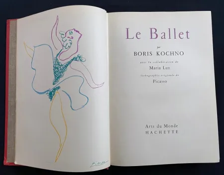 Illustriertes Buch Picasso - Le Danseuse/Le Ballet/Ballerina 