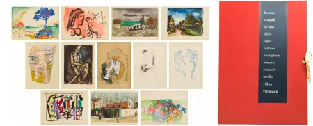 Illustriertes Buch Picasso - Le douze Contemporains-Portfolio 