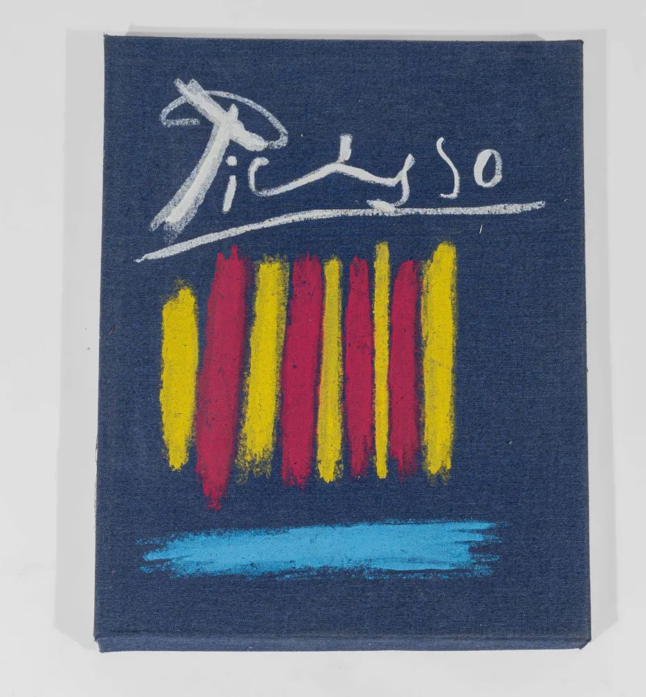 Illustriertes Buch Picasso - Les Bleus de Barcelone