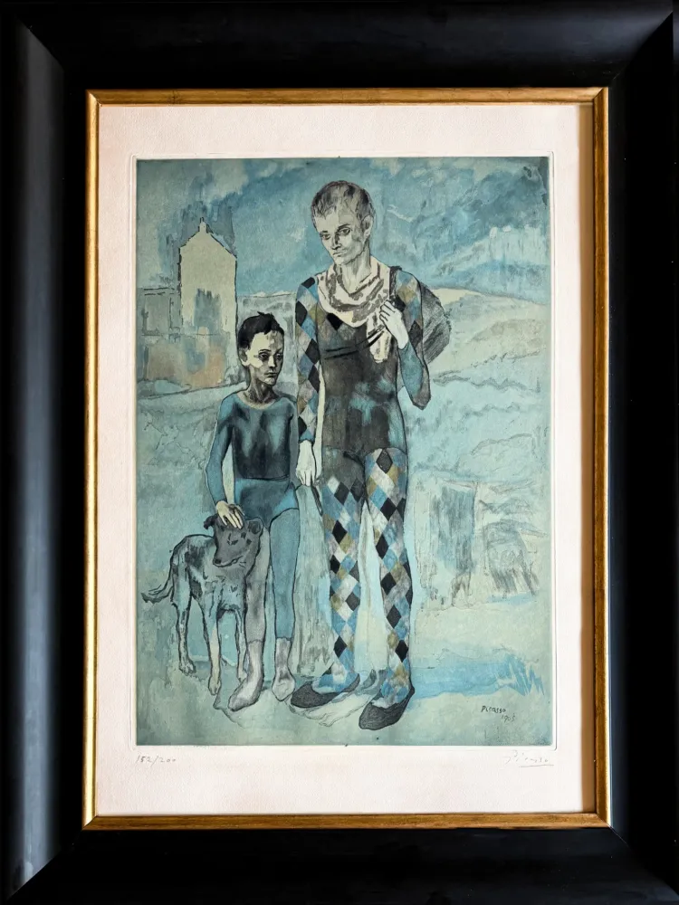 Stich Picasso - Les Saltimbanques