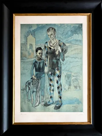 Stich Picasso - Les Saltimbanques