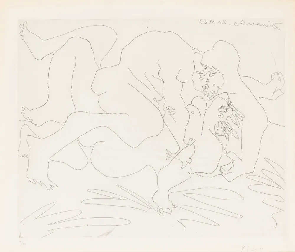 Stich Picasso - L'Etreinte