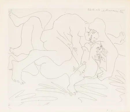 Stich Picasso - L'Etreinte