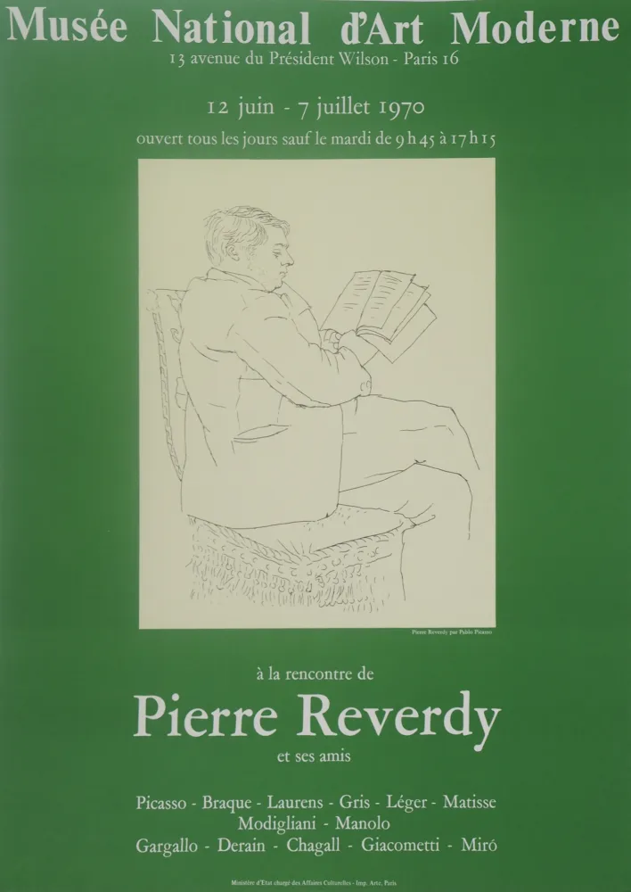 Illustriertes Buch Picasso - Livre : Portrait d'un lecteur