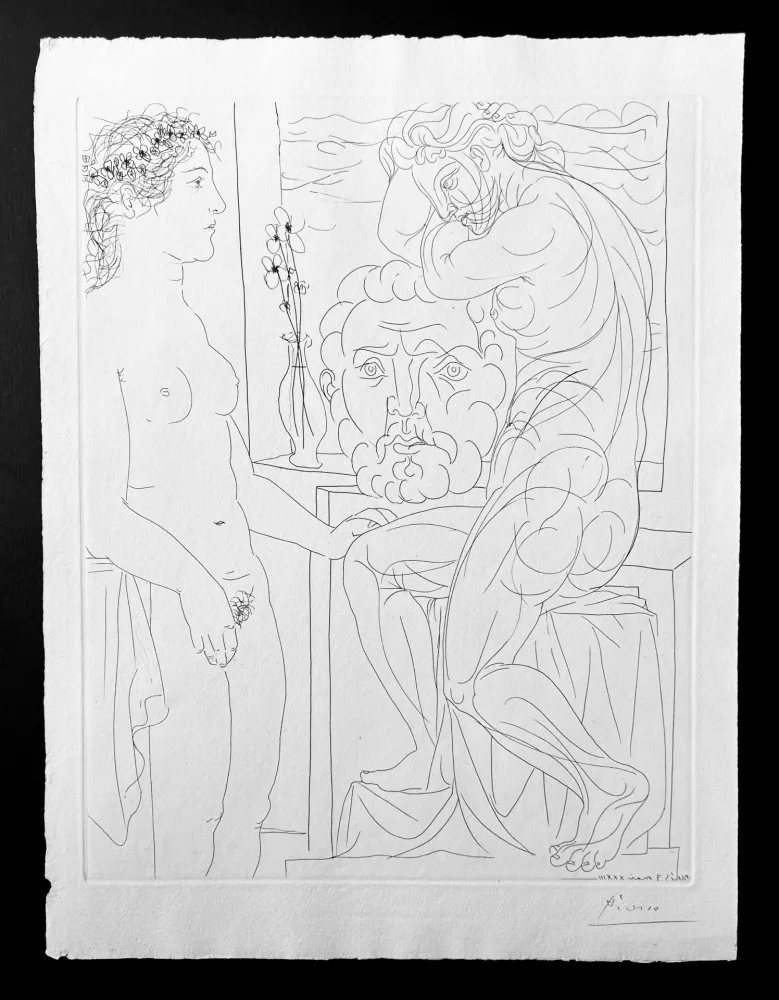 Keine Technische Picasso - Modèle nu et sculptures