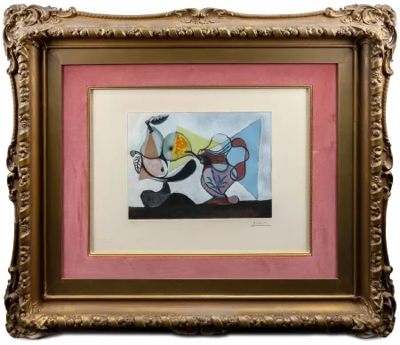Radierung Und Aquatinta Picasso - Nature morte aux poires et au pichet