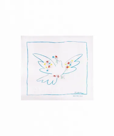 Siebdruck Picasso -  PABLO PICASSO - COLOMBE DE LA PAIX, MOSCOU C.1957