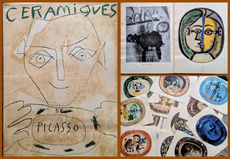Lithographie Picasso - Picasso  Ceramiques - Rare Conplete First edition Portfolio, 1948