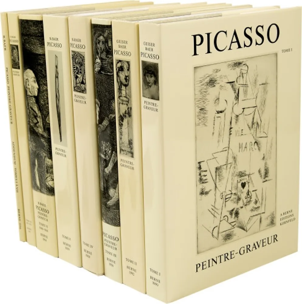 Illustriertes Buch Picasso - Picasso Peintre-Graveur.