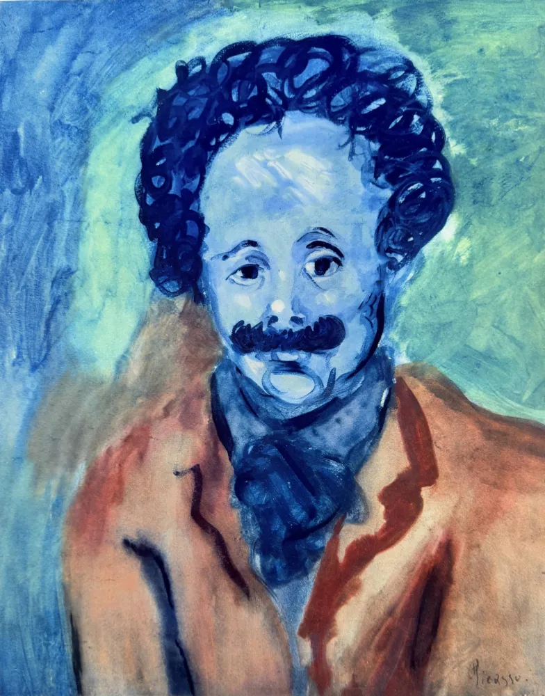 Lithographie Picasso - Portrait of Sebastia Junyer-Vidal