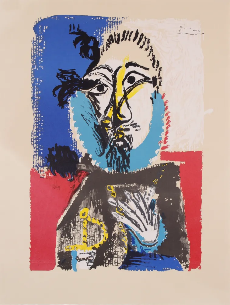 Lithographie Picasso - Portraits Imaginaires- proof