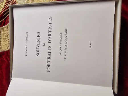 Lithographie Picasso - Souvenirs et Portraits d’Artistes 