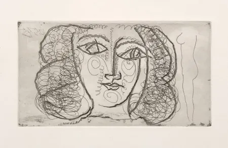 Keine Technische Picasso -  Tete de femme de face (Small)) 
