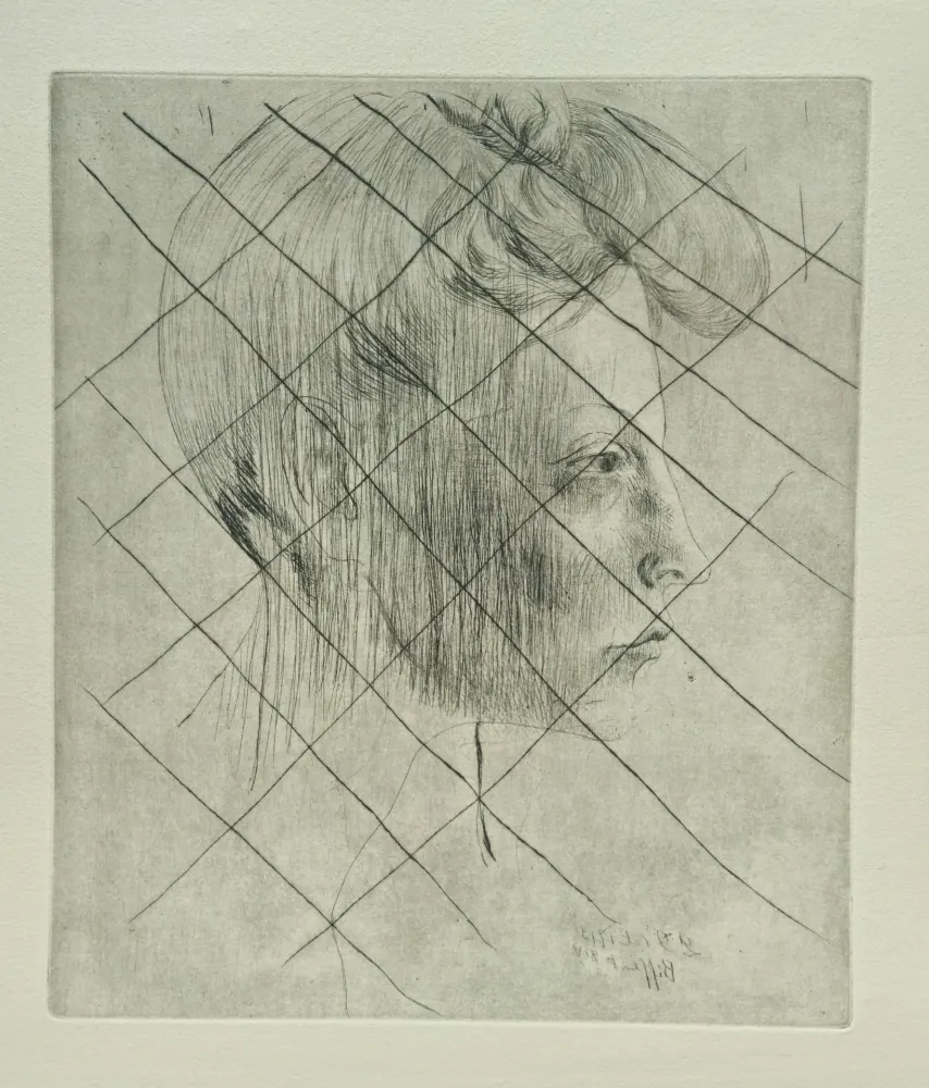 Stich Picasso - Tete de femme de Profile