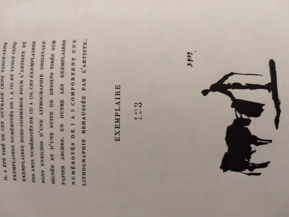 Illustriertes Buch Picasso - Toros Toreros