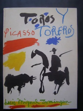 Illustriertes Buch Picasso - TOROS Y TOREROS 1961