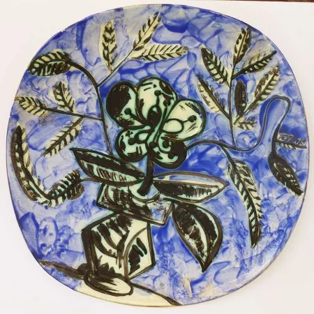 Keramik Picasso - Vase au bouquet