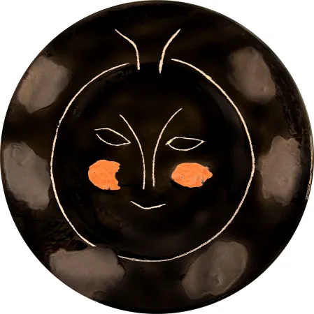 Keramik Picasso - Visage noir