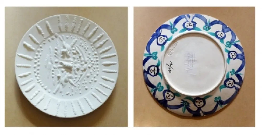 Keramik Picasso - Visage tourmenté