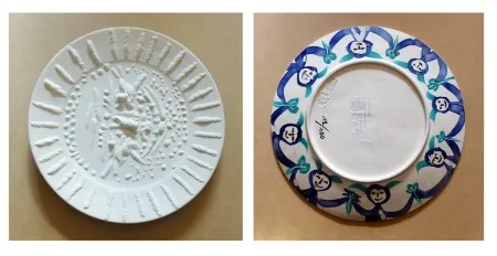 Keramik Picasso - Visage tourmenté