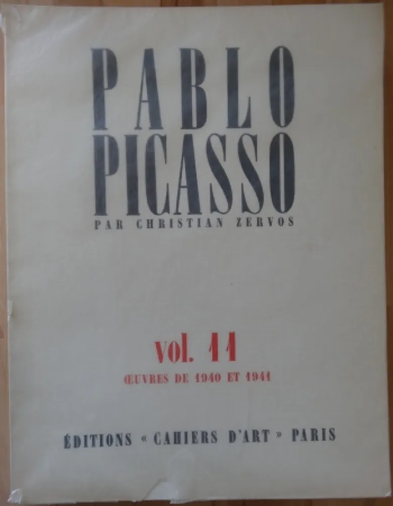 Illustriertes Buch Picasso - Zervos Vol 11 (1940-1941)