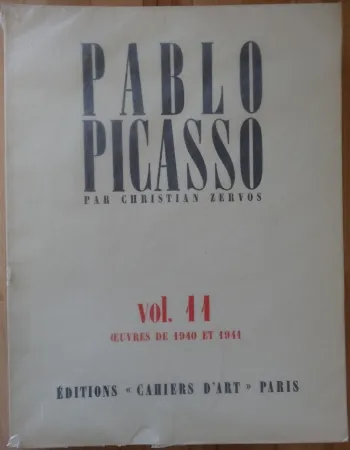 Illustriertes Buch Picasso - Zervos Vol 11 (1940-1941)