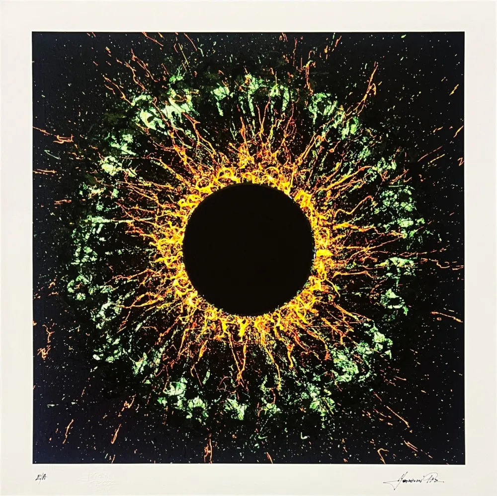 Digitale Druckgrafik Picz - Epicentrum Quantinum RR 10/23 // G