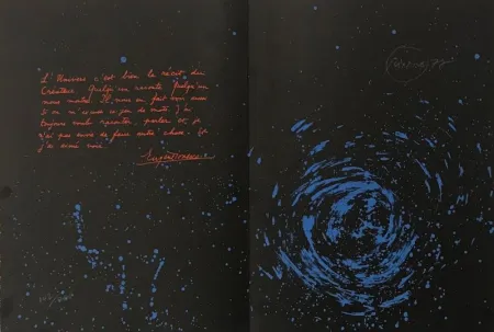 Lithographie Piene - Erker-Treffen 3