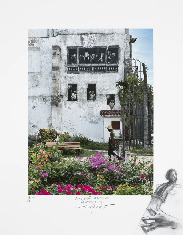 Digitale Druckgrafik Pignon-Ernest - Concierto Barroco - La Havane 2024