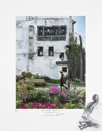 Digitale Druckgrafik Pignon-Ernest - Concierto Barroco - La Havane 2024