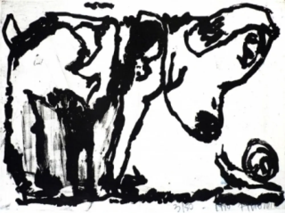 Aquatinta Pincemin - Sans titre