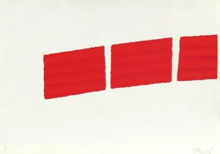 Siebdruck Pinelli - Pittura R (b)