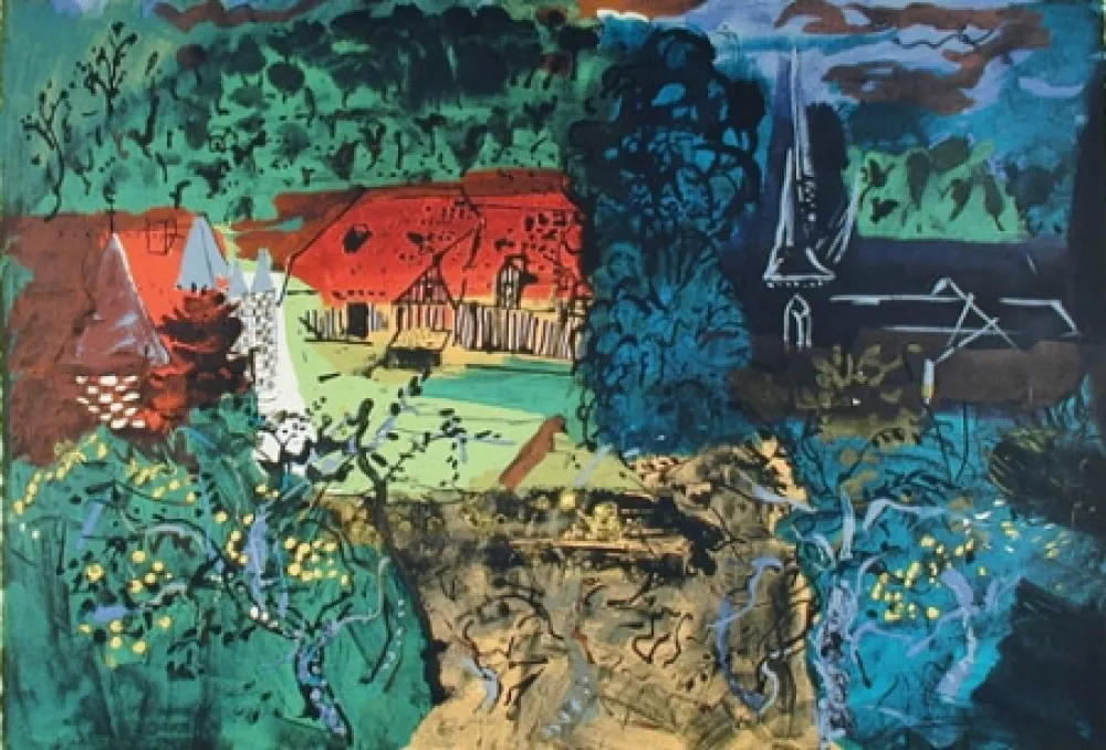 Siebdruck Piper - St Germain De L'Ivret