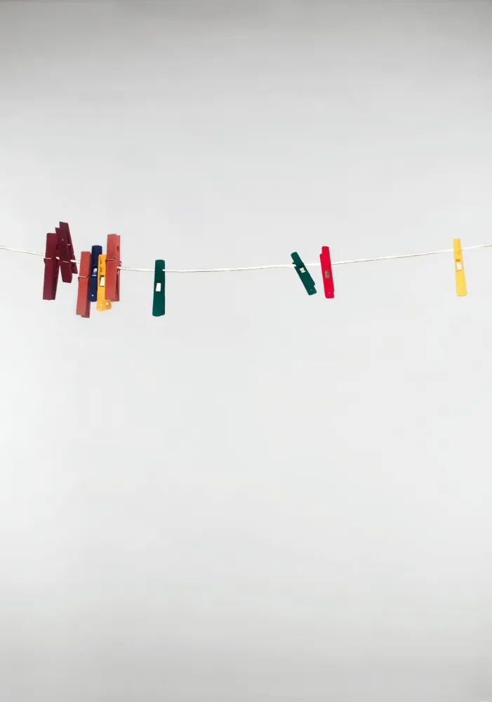 Siebdruck Pistoletto - Mollette