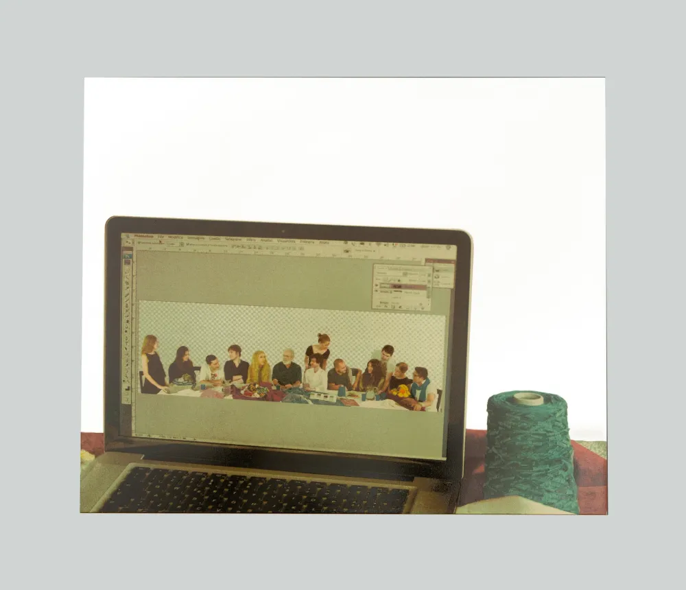 Siebdruck Pistoletto - Prima scena