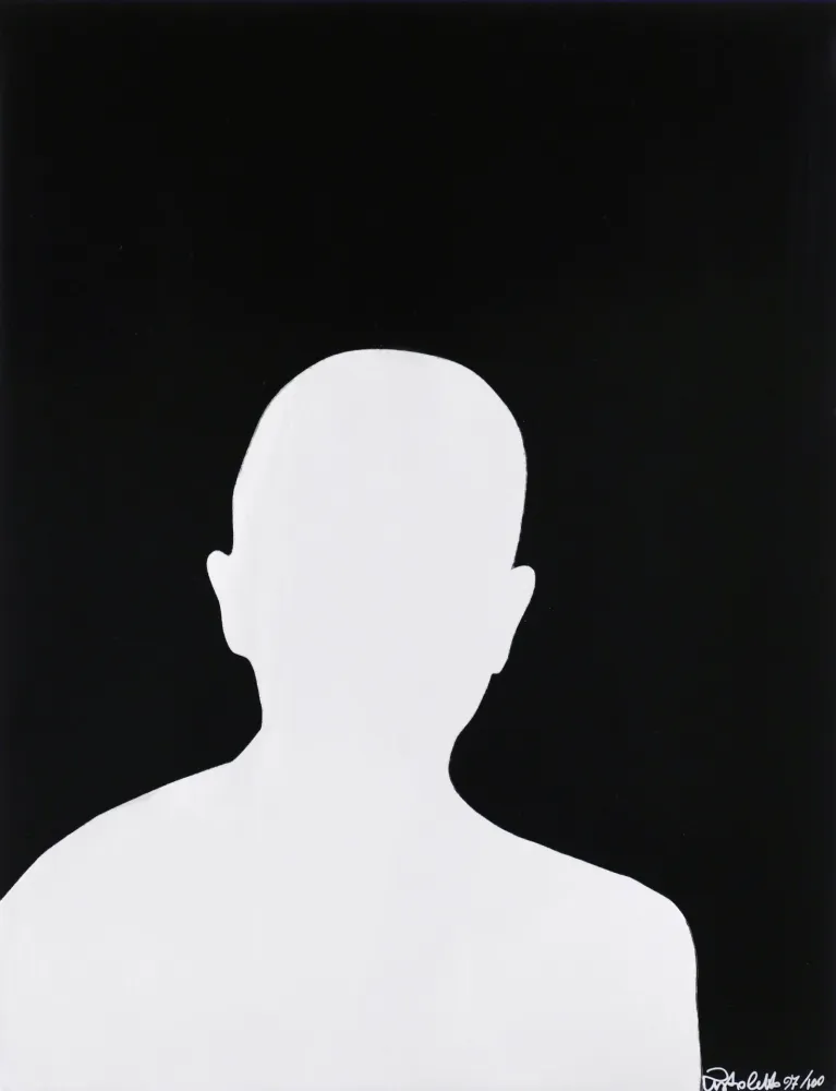 Siebdruck Pistoletto - Untitled