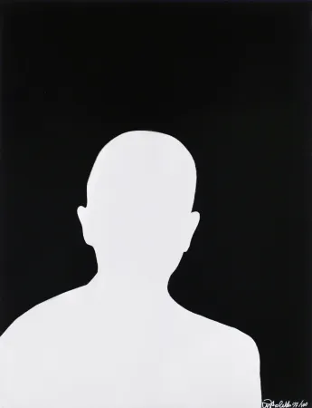 Siebdruck Pistoletto - Untitled