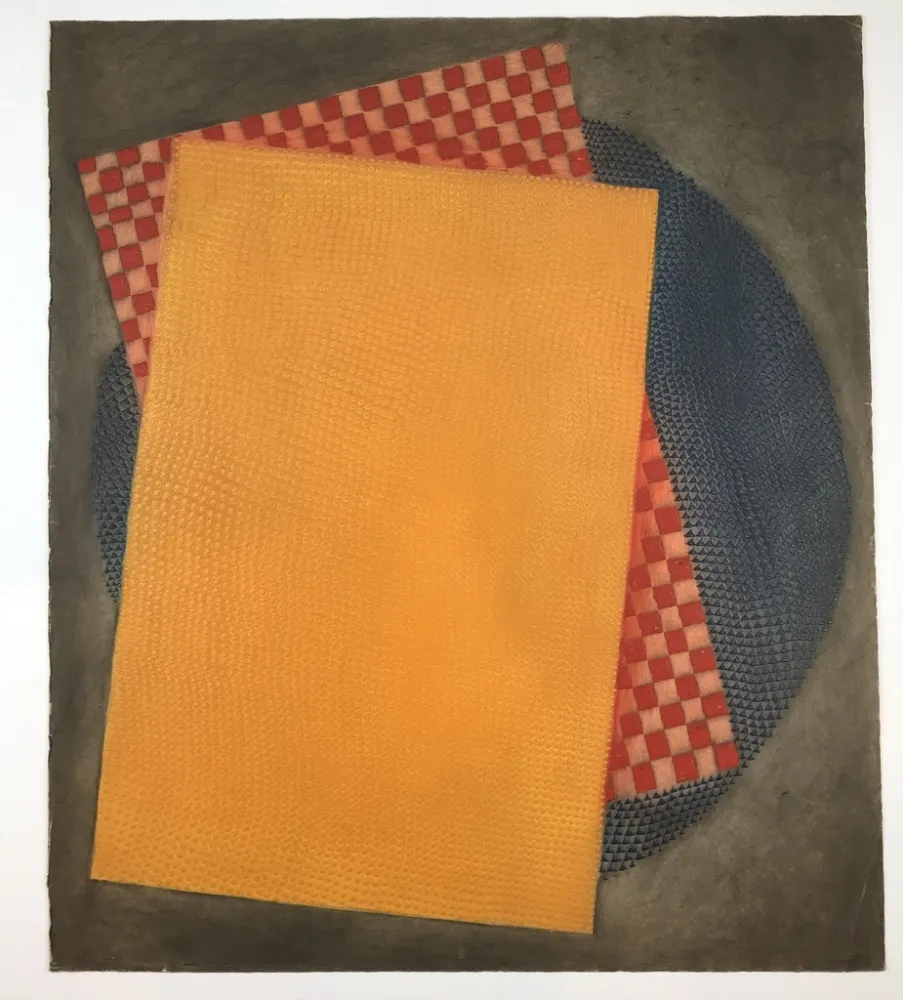 Radierung Piza - Carré jaune