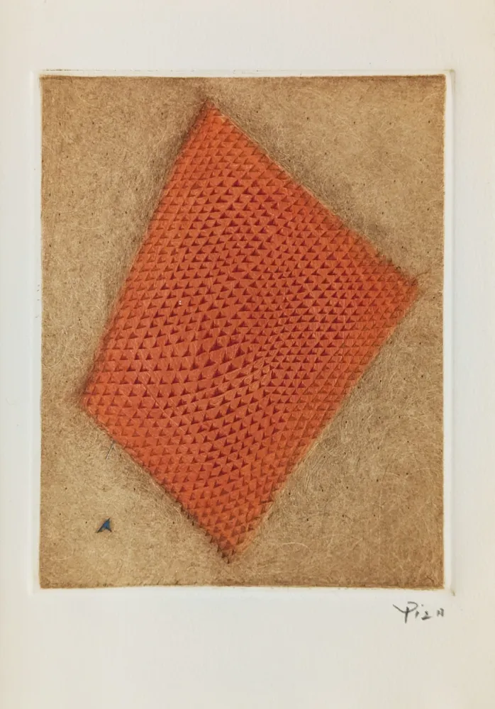 Stich Piza - Carte de Voeux - Galerie Michel (Paris) 