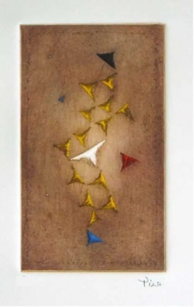 Radierung Und Aquatinta Piza - Chaine esperance 