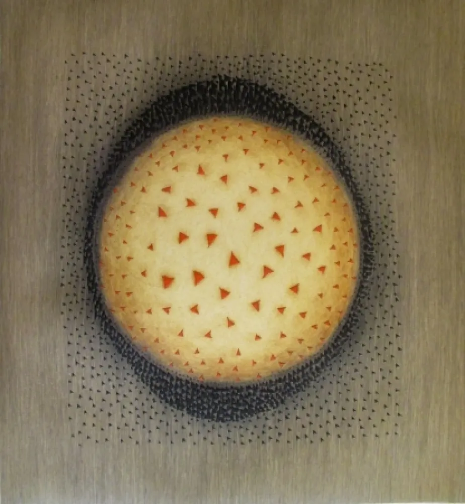 Radierung Piza - Espace dans les ronds