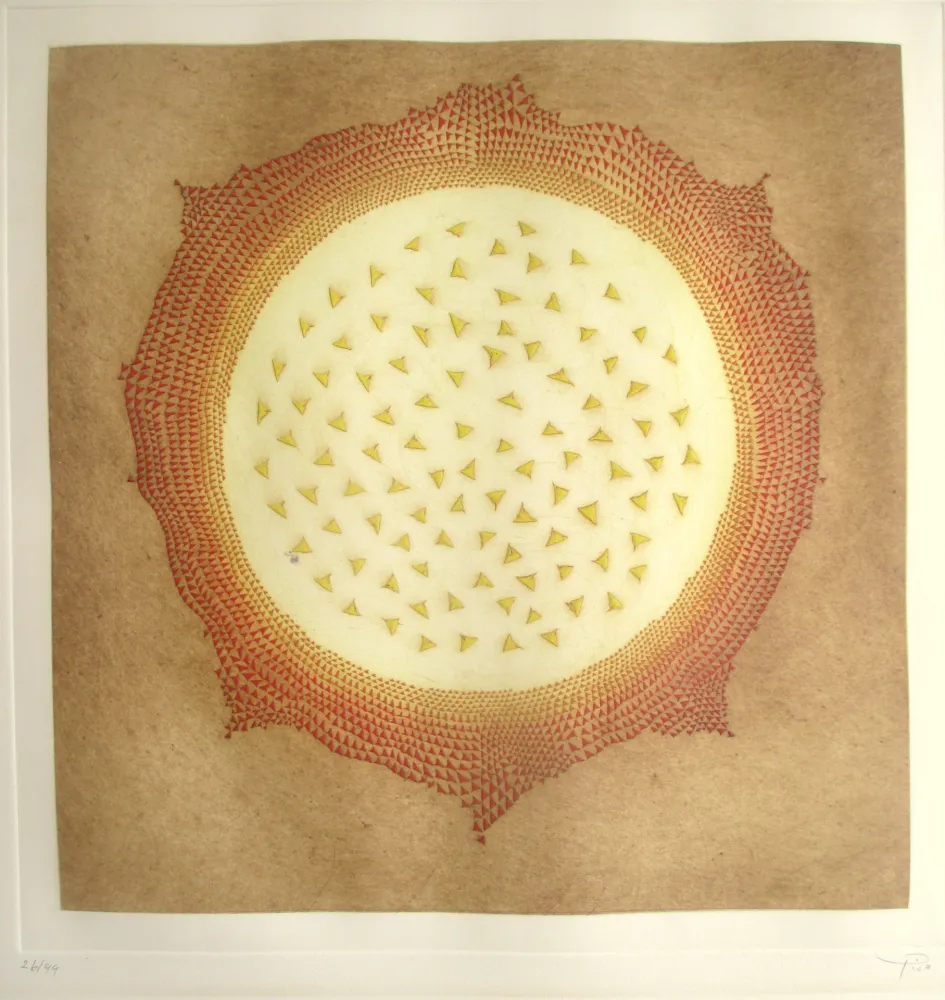 Radierung Piza - Etoile du matin