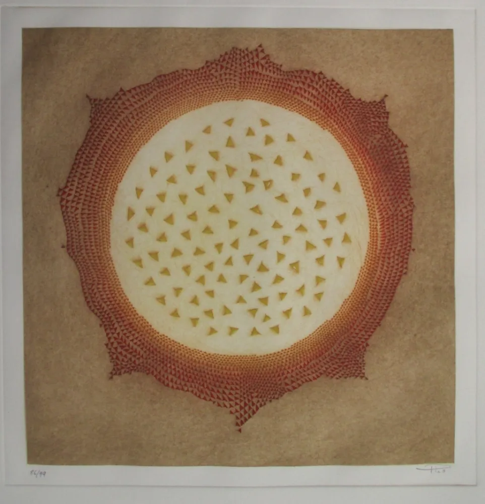 Radierung Piza - Etoile du matin