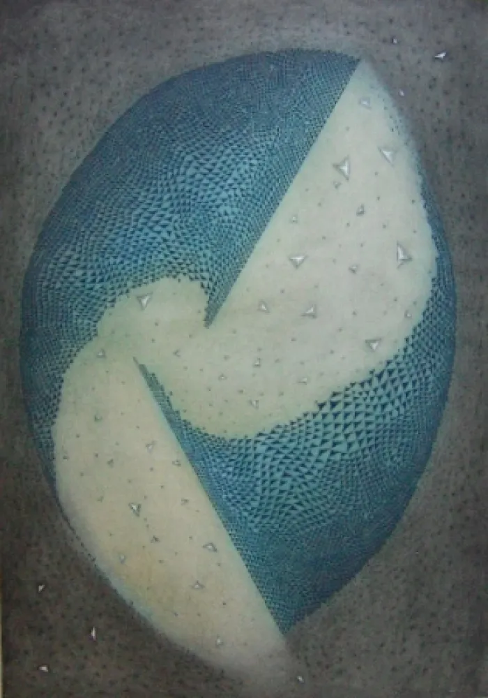 Radierung Piza - Fin du commencement I